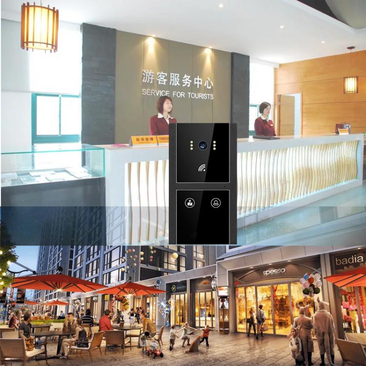 大型商場超市涂鴉手機語音呼叫可視對講系統 企事業單位/辦公樓宇可視對講 第1張