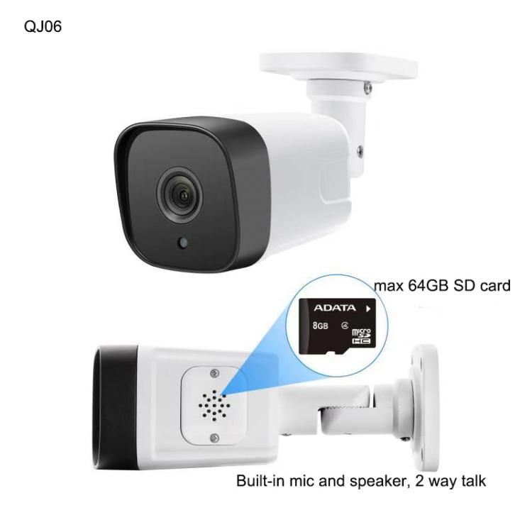 涂鴉tuya室外防水槍機攝像頭1080P高清監(jiān)控WIFI|LAN|ONVIF攝像機QJ05 室外防水攝像機 第5張