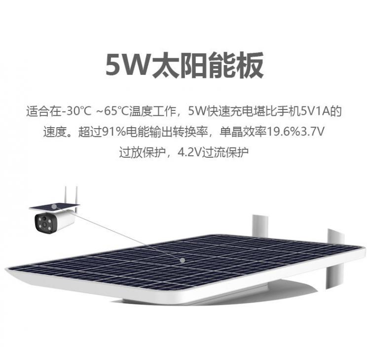 涂鴉智能4G太陽(yáng)能監(jiān)控?zé)o線低功耗室外防水槍機(jī)Tuya攝像機(jī)電池?cái)z像頭 4G太陽(yáng)能攝像機(jī) 第8張