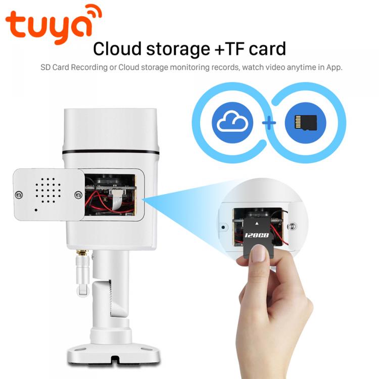 戶外防水WIFI槍機攝像頭tuya涂鴉高清監控攝像機IPCamera 室外防水攝像機 第3張