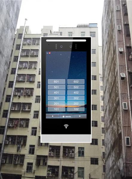獨(dú)棟多戶小區(qū)樓宇可視對(duì)講舊改涂鴉人臉識(shí)別門禁手機(jī)對(duì)講系統(tǒng)