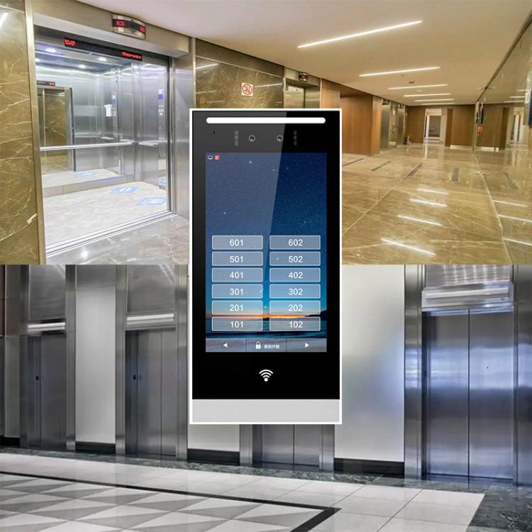 電梯求助語(yǔ)音呼叫對(duì)講涂鴉人臉識(shí)別呼梯控制系統(tǒng) 企事業(yè)單位/辦公樓宇可視對(duì)講 第1張