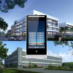 工業園區工廠生產廠房人臉識別語音呼叫可視對講門禁系統