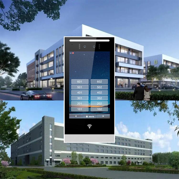 工業(yè)園區(qū)工廠生產(chǎn)廠房人臉識別語音呼叫可視對講門禁系統(tǒng) 企事業(yè)單位/辦公樓宇可視對講 第1張