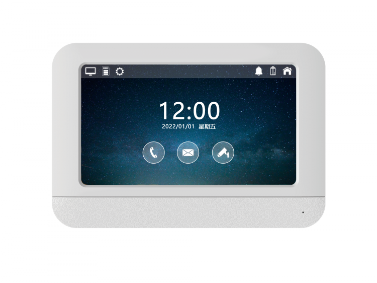 7寸室內機高清雙向可視對講門禁分機智慧屏 P7006PD Product Center 第1張