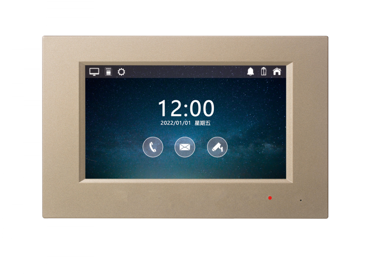 7寸室內(nèi)機(jī)高清雙向可視對(duì)講門禁分機(jī)智慧屏 P7008PD新款2022 室內(nèi)智慧屏 第1張