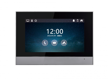 2022新款7寸室內機高清雙向可視對講門禁分機智慧屏 P7007PD