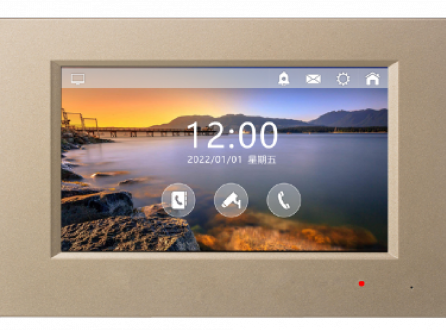 tuya涂鴉7寸室內機高清雙向可視對講門禁分機智慧屏 P7006TY