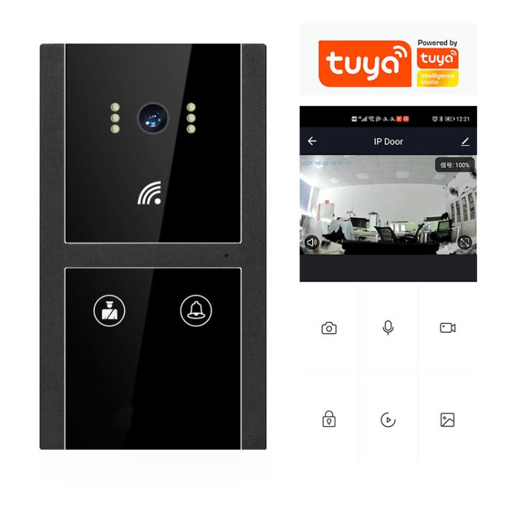 獨棟樓宇老舊小區(qū)公寓可視對舊改講改造可視對講門鈴高清10.1寸觸摸屏涂鴉TUYA對講門禁 品牌動態(tài) 第8張