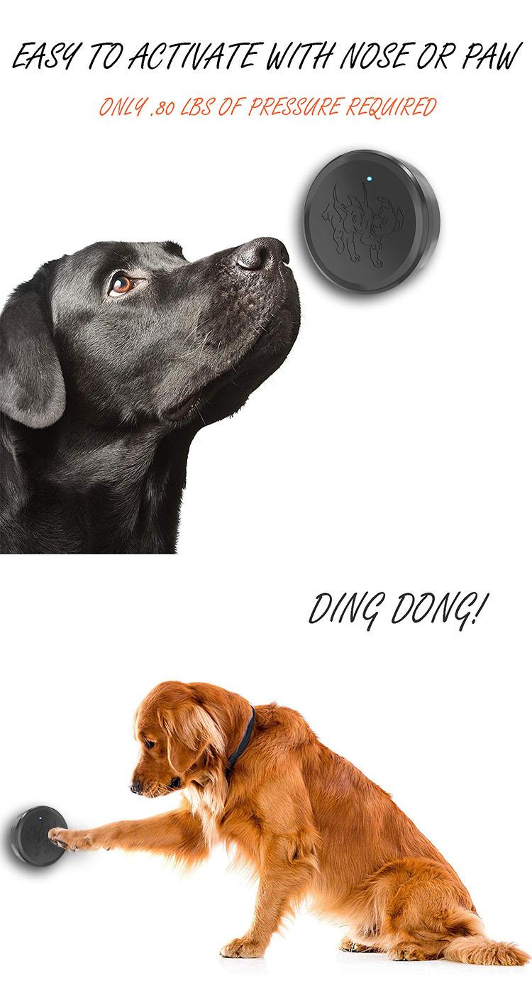 LED數(shù)顯多防區(qū)寵物觸摸門鈴套裝跨境防水無線老人SOS呼叫求助按鈕 交流供電門鈴 第8張