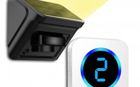 車道報警器與LED數顯多防區無線門鈴多種組合在別墅及家庭安保上的應用解讀